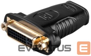 Parveidotājs Goobay  HDMI/DVI-I adapter, gold-plated 68690 