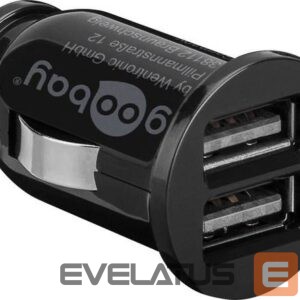 Ruuterid Goobay  Dual USB car charger 58912 USB 2.0 port A, 3.1 A, 12 V 