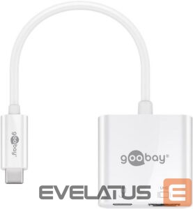 Maršrutizatoriai Goobay  USB-C HDMI Adapter (4k 60 Hz) 	62110 White 