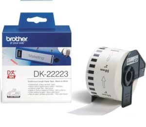 Printer accessories Brother  DK-22223 Continuous Length Paper Label White, DK, 30.48 m, 50mm 