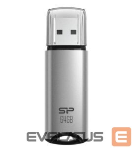 Flash drive Silicon power  USB Flash Drive Marvel Series M02 64 GB, Type-A USB 3.2 Gen 1, Silver 