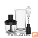 Миксеры и блендеры TEFAL  Blender Quickchef 3-in-1 HB656838 Hand Blender, 1000 W, Number of speeds 20, Turbo mode, Chopper, Black 