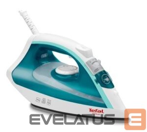 Iron TEFAL  Steam Iron FV1710 Steam Iron, 1800 W, Water tank capacity 200 ml, Continuous steam 24 g/min, Steam boost performance 80 g/min, White/Green 