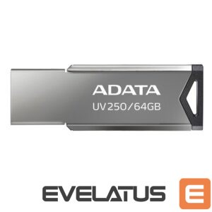 Flash drive ADATA  FlashDrive UV250 16GB  Metal Black USB 2.0 Flash Drive, Retail 