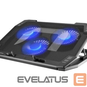 Headphone with microphone Natec  Laptop Cooling Pad ORIOLE 740 g, Black, 270 x 400 x 25 mm 