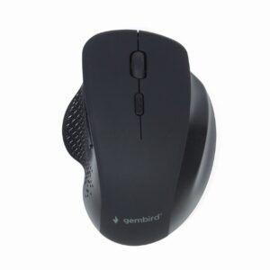 Datora pele Gembird  Wireless Optical mouse MUSW-6B-02	 USB, Black 