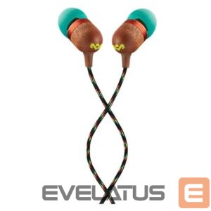 Vadu austiņas Marley  Smile Jamaica Earbuds, In-Ear, Wired, Microphone, Rasta 