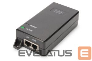Serveru  - Citi piederumi Digitus  Gigabit Ethernet PoE+ Injector DN-95103-2 Ethernet LAN (RJ-45) ports 1xRJ-45 10/100/1000 Mbps Gigabit, 1xRJ-45 10/100/1000 Mbps PoE Output, 802.3at PoE+ & 802.3af PoE 