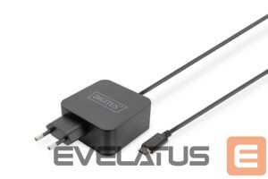 Cable Digitus  Notebook Charger USB-C Power supply 65W PD3.0 DA-10071	 1.2 m, Black 