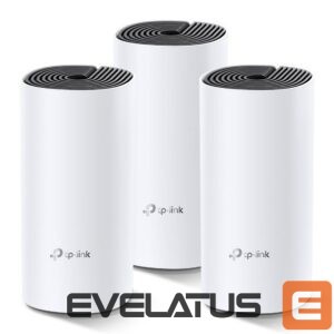 Routers TP-Link  Whole Home Mesh WiFi System Deco M4 (3-Pack) 802.11ac, 300+867 Mbit/s, 10/100/1000 Mbit/s, Ethernet LAN (RJ-45) ports 2, Mesh Support Yes, MU-MiMO Yes, Antenna type 2xInternal 