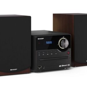 Interaktīvs risinājums Sharp  Hi-Fi Micro System XL-B517D(BR) 45 W, Wireless connection, Brown, AUX in, CD player, Bluetooth 