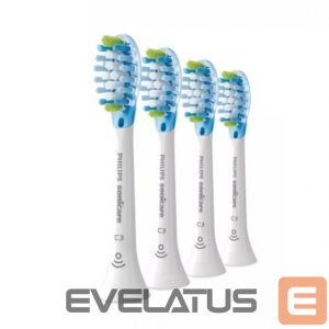 Zobu birste Philips  Sonicare C3 Premium Plaque Defence Toothbrush heads  HX9044/17 Heads, For adults, Number of brush heads included 4, White 