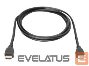 Monitor accessory Digitus  Ultra High Speed HDMI Cable with Ethernet AK-330124-020-S Black, HDMI to HDMI, 2 m 