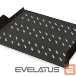 Citas preces Digitus  2U Fixed Shelf for Racks DN-19 TRAY-2-SW Black 