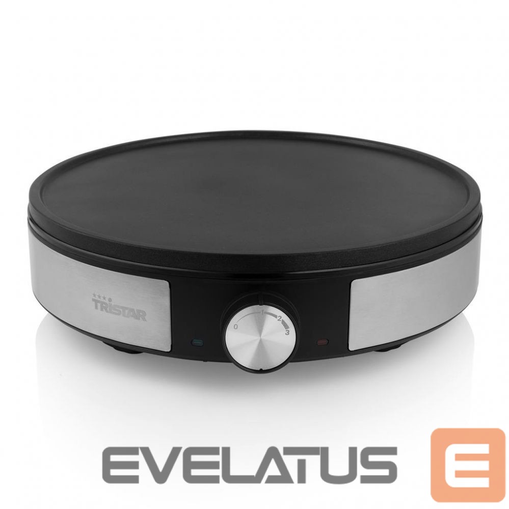 Toster Tristar Crepe maker BP-2638 1200 W, Number of pastry 1, Crepe, Silver