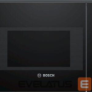 Mikrolaineahi Bosch  Microwave Oven BFL524MB0	 20 L, Retractable, Rotary knob, Touch Control, 800 W, Black, Built-in, Defrost function 