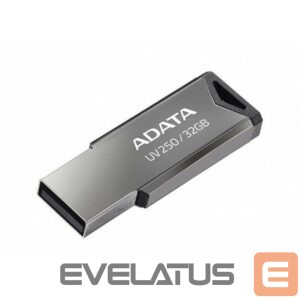 Zibatmiņa ADATA  USB Flash Drive UV250 32 GB, USB 2.0, Silver 