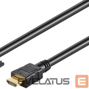Monitor accessory Goobay  DVI-D/HDMI cable, gold-plated HDMI to DVI-D, 2 m 