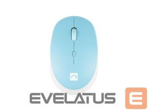 Computer mouse Natec  Mouse Harrier 2 	Wireless, White/Blue, Bluetooth 