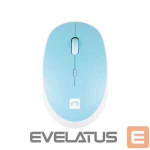 Computer mouse Natec  Mouse Harrier 2 	Wireless, White/Blue, Bluetooth 