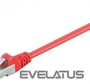 Cable Goobay  95539 CAT 5e patchcable, F/UTP, red, 1.5m 