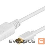 Monitoriaus priedas Goobay  Mini DisplayPort adapter cable 1.2 52858 1 m, Gold-Plated connectors 