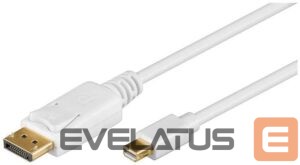 Аксессуар для мониторов Goobay  Mini DisplayPort adapter cable 1.2 52858 1 m, Gold-Plated connectors 