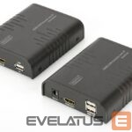 Переходник Digitus  HDMI KVM Extender over IP, Set DS-55202 