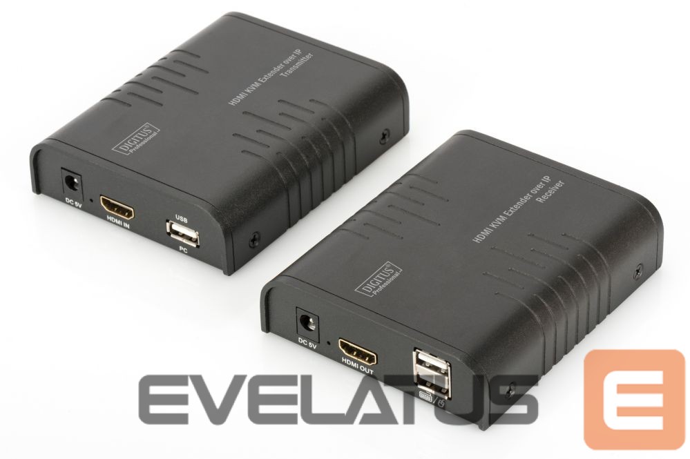 Parveidotājs Digitus HDMI KVM Extender over IP, Set DS-55202