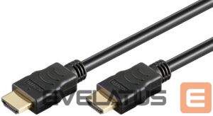 Аксессуар для мониторов Goobay  High Speed HDMI Cable with Ethernet 	61163 Black, HDMI to HDMI, 10 m 