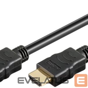 Monitor accessory Goobay  High Speed HDMI Cable with Ethernet 	61163 Black, HDMI to HDMI, 10 m 