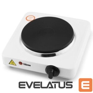 Elektriline ahi Tristar  Free standing table hob KP-6185 Number of burners/cooking zones 1, Rotary, Black, White, Hot plate, Electric 