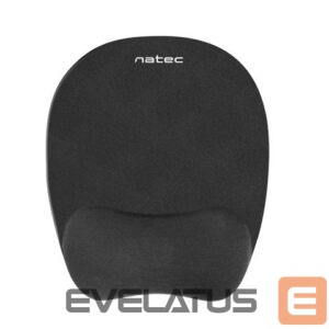 Datora pele Natec  Mouse Pad Chipmunk 195 x 235 x 22 mm, Black 
