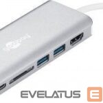 Server – muud tarvikud Goobay  USB-C Premium Multiport-Dock 76788 Silver 