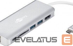 Server - Other Accessories Goobay  USB-C Premium Multiport-Dock 76788 Silver 