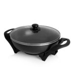 Other small household appliances Tristar  Electric Wok PZ-9130 1500 W, Stainless steel, 4.5 L, Black 