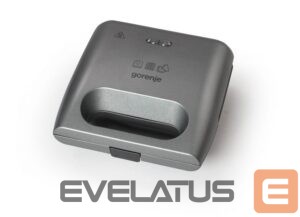 Skrudintuvas GORENJE  Sandwich maker SM703GCG 700 W, Number of plates 3, Number of pastry 2, Grey 