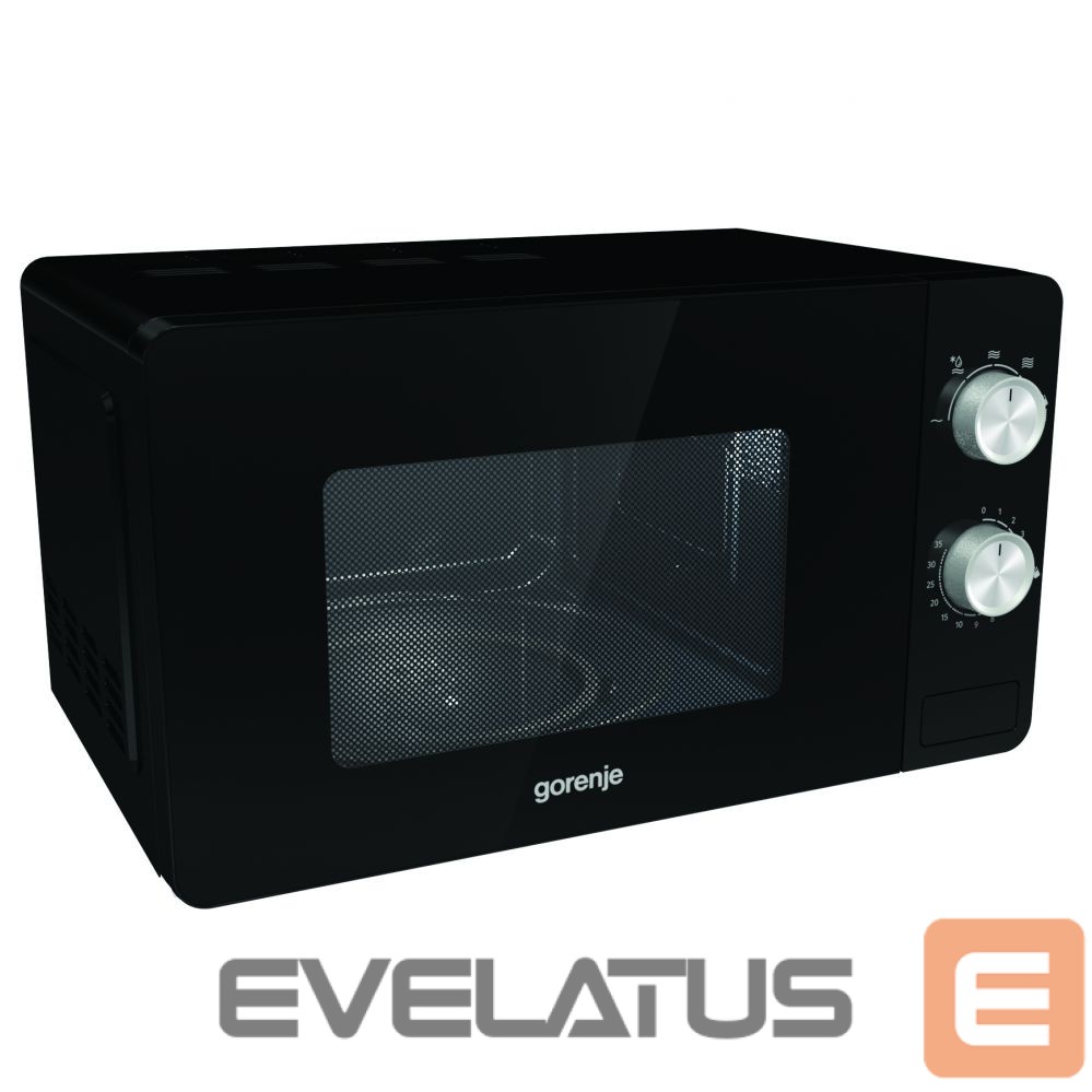 Microwave GORENJE Microwave oven MO20E1B Free standing, 20 L, 800 W, Black