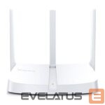 Routers MERCUSYS  Wireless N Router MW305R 802.11n, 300 Mbit/s, 10/100 Mbit/s, Ethernet LAN (RJ-45) ports 3, Antenna type 3xFixed, White 