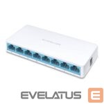 Server - Other Accessories MERCUSYS  Switch MS108 Unmanaged, Desktop, 10/100 Mbps (RJ-45) ports quantity 8, Power supply type External 