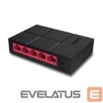 Server – muud tarvikud MERCUSYS  Switch MS105G Unmanaged, Desktop, Power supply type External, Ethernet LAN (RJ-45) ports 5 