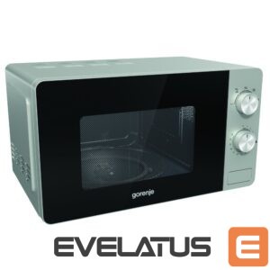Microwave GORENJE  Microwave oven MO17E1S Free standing, 17 L, 700 W, Silver 