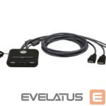 Сервер - Прочие аксессуары Aten  2-Port USB FHD HDMI Cable KVM Switch  CS22HF 