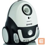 Пылесос GORENJE  Vacuum cleaner VCEA11CXWII Bagged, Power 750 W, Dust capacity 2 L, White 