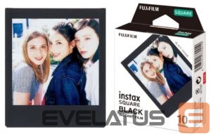 Camera accessory FUJIFILM  Instax Square Instant Film Black Quantity 10, Glossy 