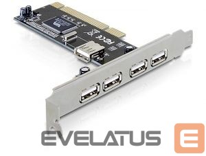 Cita datorprece Logilink  4+1-port USB 2.0 PCI 