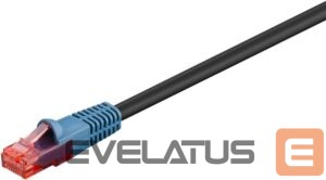 Parveidotājs Goobay  CAT 6 Outdoor-patch cable U/UTP 94389 15 m, Black 