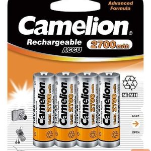 Other Computer Accessory Camelion  AA/HR6, 2700 mAh, Rechargeable Batteries Ni-MH, 4 pc(s) 
