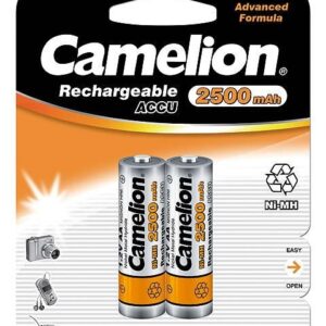 Cita datorprece Camelion  AA/HR6, 2500 mAh, Rechargeable Batteries Ni-MH, 2 pc(s) 