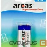 Other Computer Accessory Arcas  9V/6LR61, Super Heavy Duty, 1 pc(s) 